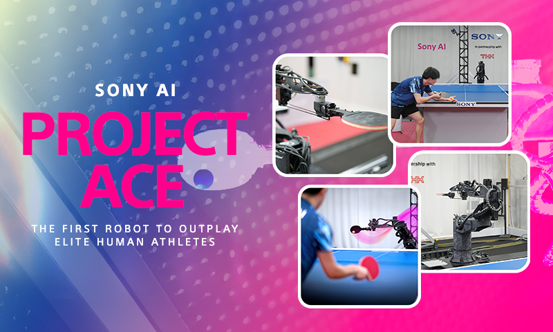 Inside Project Ace: Discover the Robot Athlete That Competes With  Professional Table Tennis Players - Sony AI